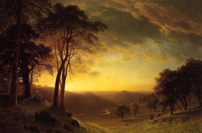 Albert Bierstadt Sacramento River Valley china oil painting image